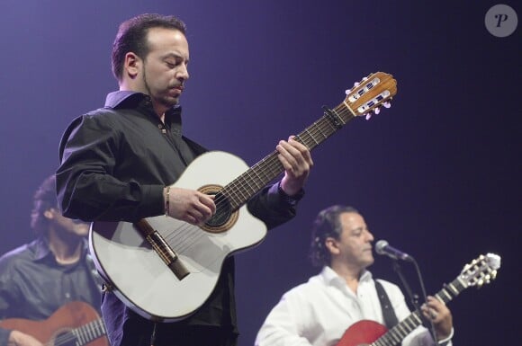 Kema lors du concert de Chico & The Gypsies à l'Olympia à Paris, le 15 avril 2014.