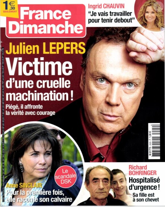 France Dimanche - en kiosques le vendredi 18 avril 2014.