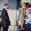 Le prince William et Kate Catherine Middleton, duchesse de Cambridge, visitent la base Amberley de la RAAF (Royal Australian Air Force) lors de leur voyage en Australie et Nouvelle-Zélande. Le 19 avril 2014