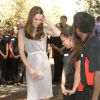 Kate Middleton et le prince William ont visité le 22 avril 2014 la National Indigenous Training Academy à Uluru, en Australie.