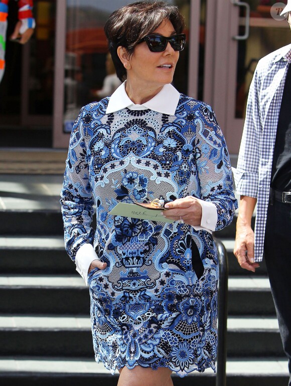 Kris Jenner à Agoura Hills, le 20 avril 2014.
