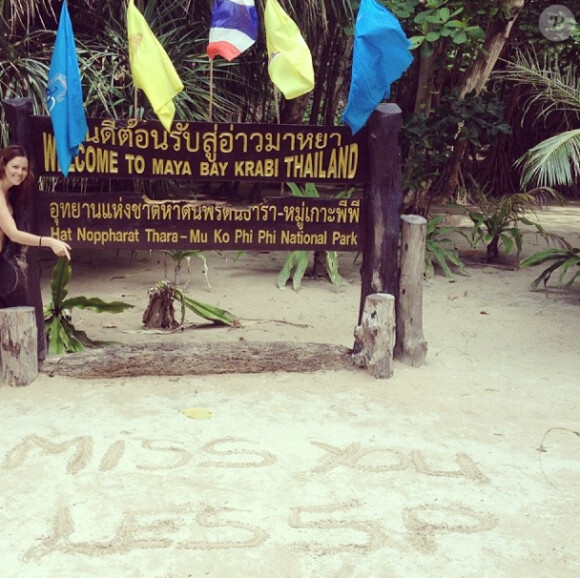 Jessica de Pékin Express : vacances en Thaïlande