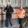 Jodie Foster et Alexandra Hedison dans les rues de New York le 19 janvier 2014