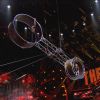 Les Radoï effectuent le numéro de "La roue de la mort". A découvrir dans le deuxième numéro de "The Best, le meilleur artiste" sur TF1, le 25 avril 2014.