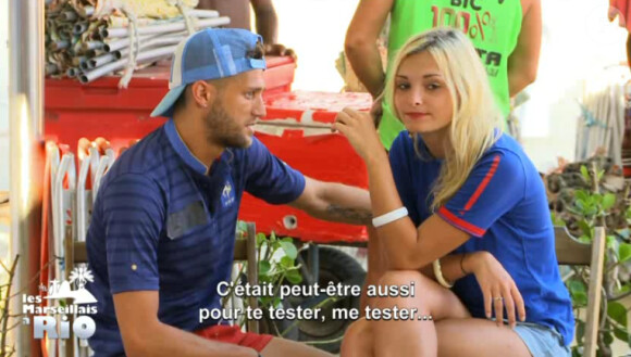 Paga et Charlotte s'expliquent - "Les Marseillais à Rio", épisode du 24 avril 2014 diffusé sur W9.