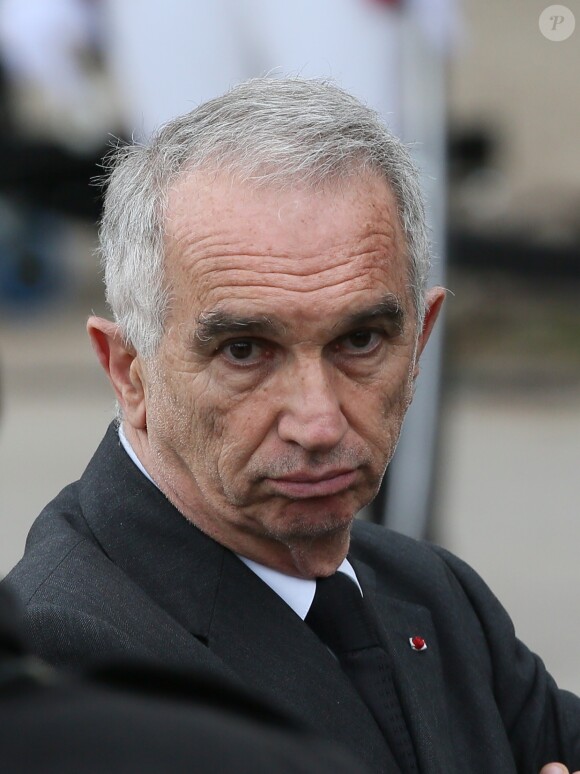 Alain Terzian lors de la commémoration du 99e anniversaire du génocide arménien à Paris, le 24 avril 2014.