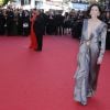 Mouna Ayoub au Festival de Cannes. Le 24 mai 2013.