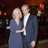 Tatiana de Rosnay et son mari Nicolas à l'occasion du prix de la Closerie des Lilas 2014 à Paris, le 8 avril 2014.