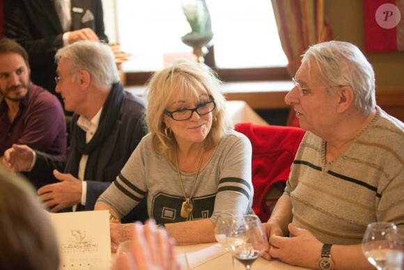 Exclusif - Mylène Demongeot (membre du jury) à l'occasion de la 8e édition du festival international du film policier de Liège, le 27 avril 2014.