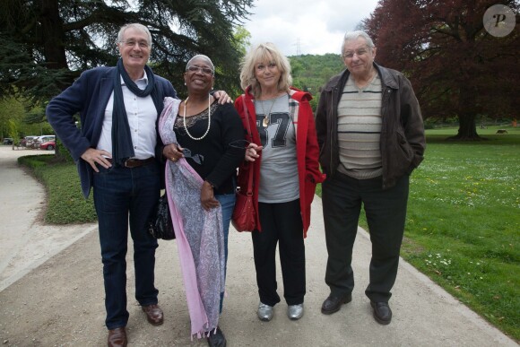 Exclusif - Bernard Le Coq, Firmine Richard, Mylène Demongeot et Henri Guybet (membres du jury) à l'occasion de la 8e édition du festival international du film policier de Liège, le 27 avril 2014.