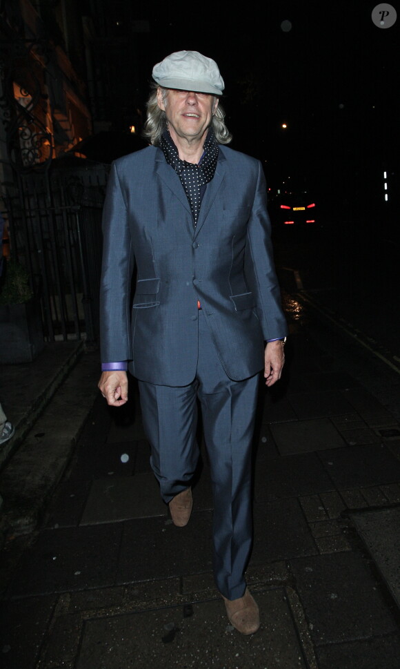 Bob Geldof à Londres, le 3 juillet 2012.