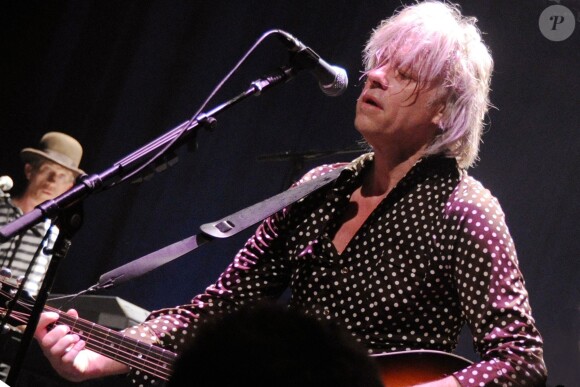 Bob Geldof en concert à Paris, le 6 mai 2011. 