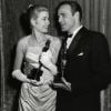 Grace Kelly et Marlon Brando aux Oscars 1955.