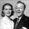 Grace Kelly et Bing Crosby sur le tournage du film Haute Société en 1956.