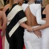 Reese Witherspoon, Kate Bosworth, Stella McCartney, Rihanna et Cara Delevingne assistent au MET Gala au Metropolitan Museum of Art, pour le vernissage de l'exposition Charles James: Beyond Fashion. New York, le 5 mai 2014.