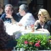 Hayden Panettiere lors d'un déjeuner avec son fiancé Vladimir Klitschko à New York, le 5 mai 2014