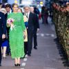 La reine Maxima des Pays-Bas le 5 mai 2014 à Amsterdam, lors des festivités organisées dans le cadre du Concert de la Liberté pour la Fête de la Libération.