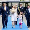 Le roi Willem-Alexander et la reine Maxima des Pays-Bas étaient en visite dans la région Achterhoek, dans l'est du pays, le 6 mai 2014.