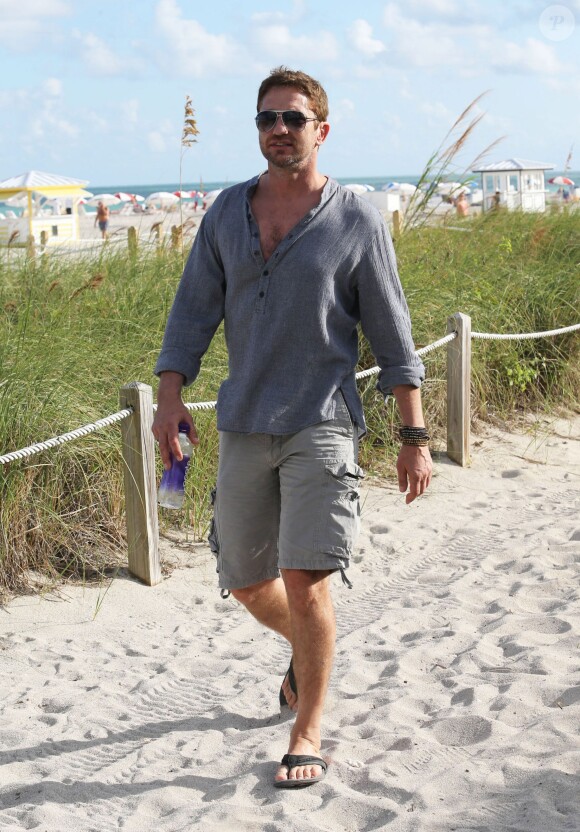 L'acteur Gerard Butler à Miami, le 5 décembre 2013. 