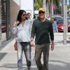 Bruce Willis et Emma Heming à Beverly Hills, Los Angeles, le 12 avril 2014.