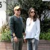 Bruce Willis et Emma Heming à Beverly Hills, Los Angeles, le 12 avril 2014.