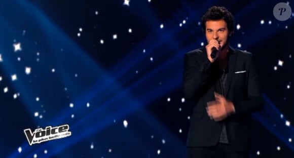 Amir dans The Voice 3, le samedi 18 janvier 2014 sur TF1