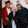 Rufus, Gisèle Casadesus et Claude Lelouch - Avant-première de 'Salaud on t'aime' à l'UGC Normandie sur les Champs-Elysées à Paris le 31 mars 2014