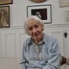 Exclusif - La comédienne Gisèle Casadesus dans son appartement parisien le jour de ses 99 ans le 13 avril 2013