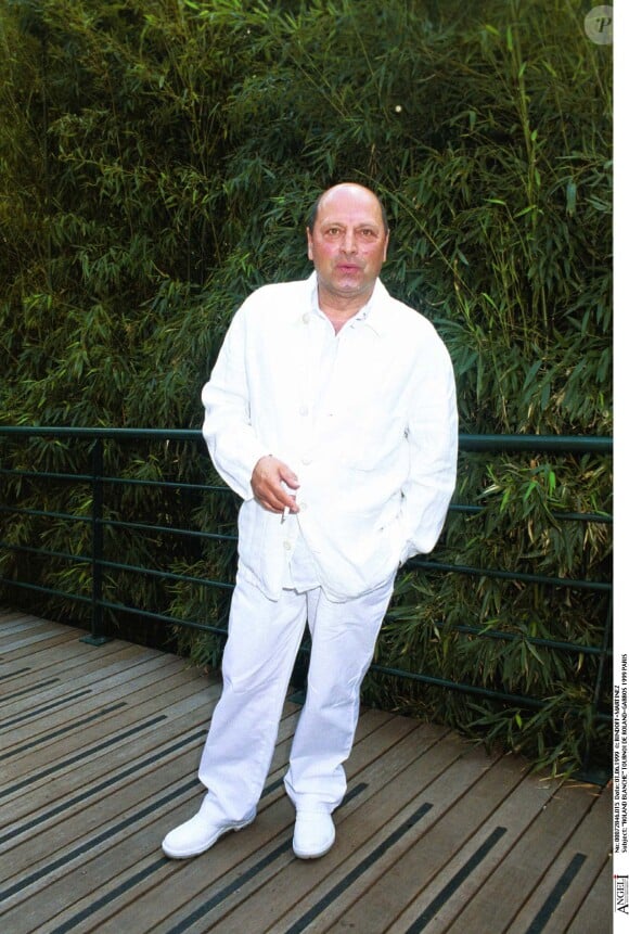 Roland Blanche à Roland Garros en 1999
