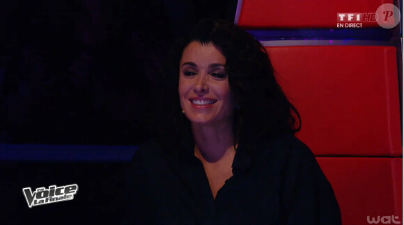 La coach Jenifer, dans The Voice 3, la finale (émission diffusée le samedi 10 mai 2014 sur TF1.)