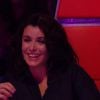 Jenifer, dans The Voice 3, la finale (émission diffusée le samedi 10 mai 2014 sur TF1.)