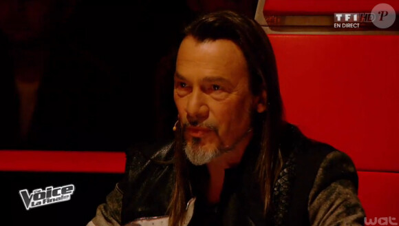 Florent Pagny, coach (The Voice 3, la finale - diffusée le samedi 10 mai 2014, sur TF1.)