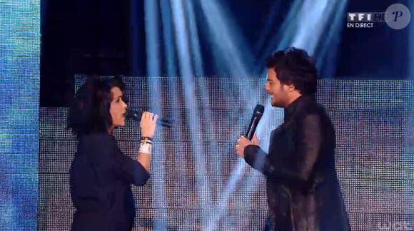 Jenifer et Amir (The Voice 3, la finale - diffusée le samedi 10 mai 2014, sur TF1.)
