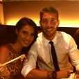  Sergio Ramos et Pilar Rubio dans un restaurant japonais &agrave; Madrid le 7 septembre 2013. 