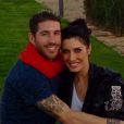  Sergio Ramos et sa belle Pilar Rubio. Photo post&eacute;e sur Twitter le 14 novembre 2013. 