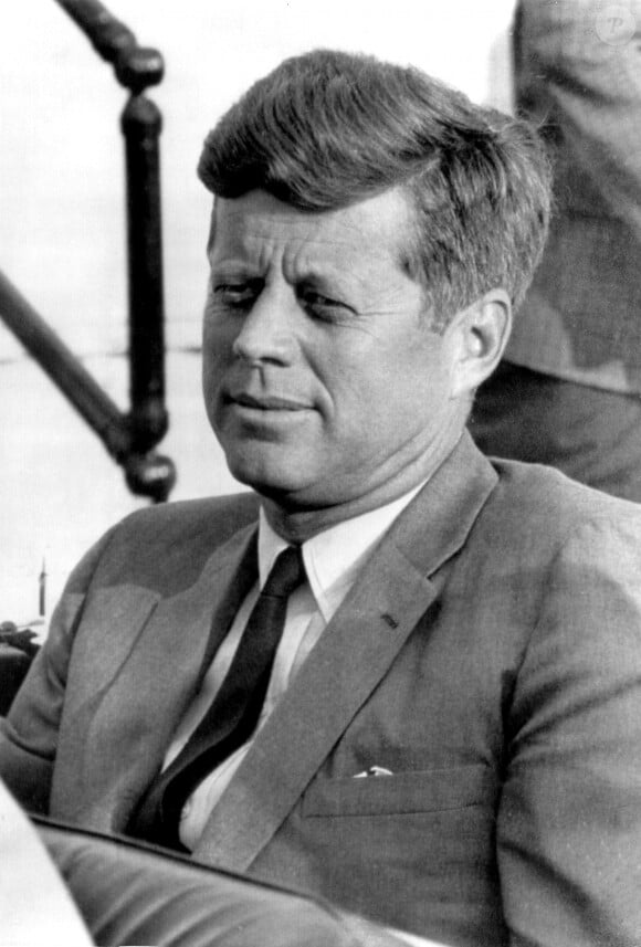 John F. Kennedy le 7 août 1963 à Boston.