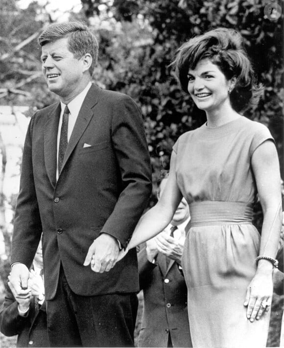 John F. Kennedy et et Jacqueline Kennedy à Washington, le 24 mai 1962.
