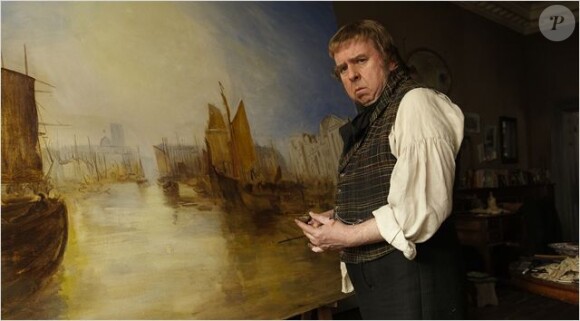 Mr. Turner, de Mike Leigh, avec Thimothy Spall, en compétition.