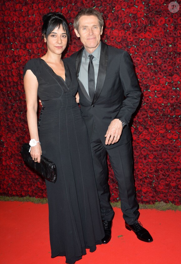 Willem Dafoe et sa femme Giada Colagrande - After-party du film "Grace de Monaco" lors de l'ouverture du 67e festival du film de Cannes au Studio 5 à Cannes le 14 mai 2014.