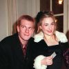Guillaume Depardieu et sa soeur Julie lors de la générale de la pièce Les Portes du ciel en 1999