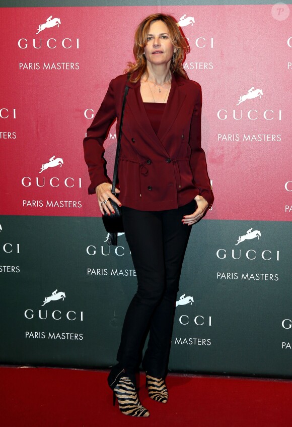 Virginie Coupérie-Eiffel lors de la remise des prix du Gucci Paris Masters à Paris, le 2 décembre 2012.