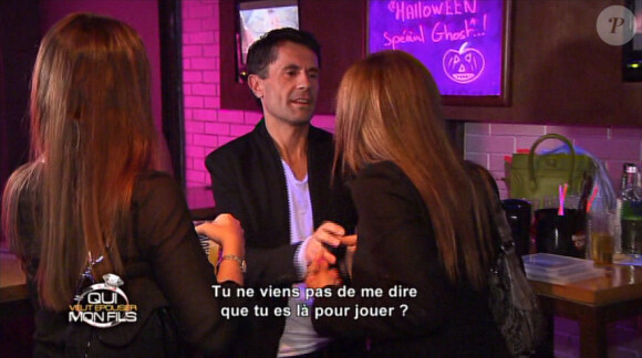 Aïssa et Thierry dans Qui veut épouser mon fils ? 3, vendredi 16 mai 2014 sur TF1.