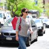 Katie Holmes se promène à New York, le 14 mai 2014.