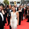 Priscilla Betti lors du Festival de Cannes le 14 mai 2014