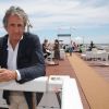 Exclusif - Richard Anconina - Déjeuner sur la plage du Majestic organisé par AlloCiné, Purepeople et le groupe Barrière à l'occasion du 67ème festival du film de Cannes à Cannes le 15 mai 2014.