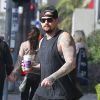 Exclusif - Benji Madden à West Hollywood, le 23 janvier 2014. 