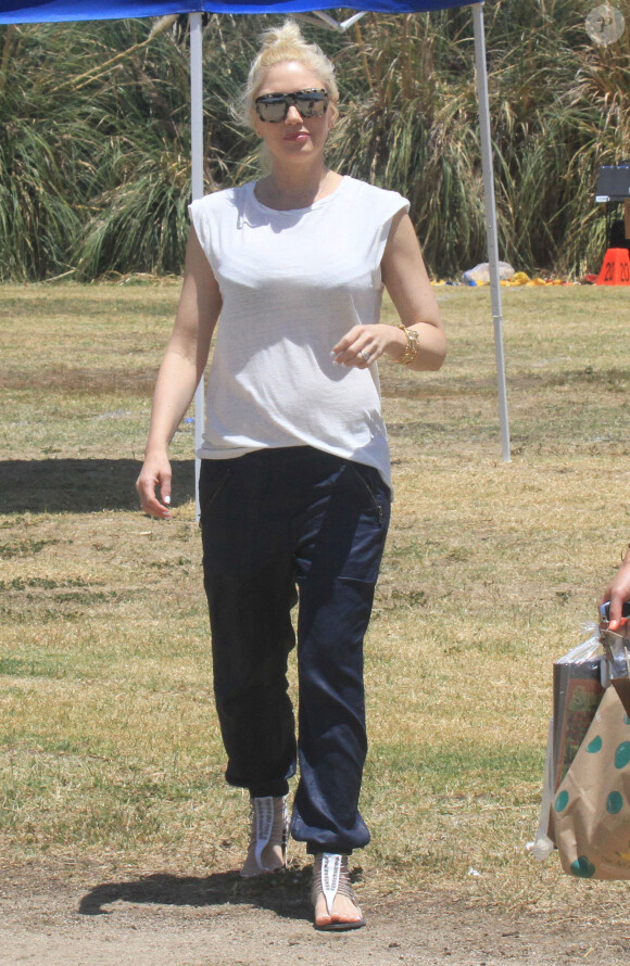 Gwen Stefani à Brentwood, le 17 mai 2014.