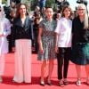 Membres du jury : Leila Hatami, Carole Bouquet, Do-yeon Jeon Sofia Coppola et Jane Campion - Montée des marches du film "Le Meraviglie" lors du 67e Festival du film de Cannes le 18 mai 2014