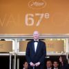 Gilles Jacob - Montée des marches du film "Mr. Turner" lors du 67e Festival du film de Cannes le 15 mai 2014