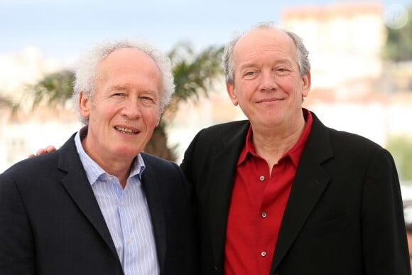 Jean-Pierre Dardenne et son frère Luc Dardenne - Photocall du film "Deux jours, une nuit" lors du 67e Festival international du film de Cannes, le 20 mai 2014.